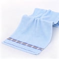 thumbnail image 2 of Aufmer Simple Three Tone Household Daily Towel Fast Water Evaporation Soft Texture Making For Bathroom Kitchen Gym Leisure Daily Wiping Scene Use, 2 of 6