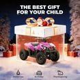 thumbnail image 5 of QEASET 36V Electric 4-Wheeler, 12MPH Max Speed, Parental Key, Pink, 5 of 8
