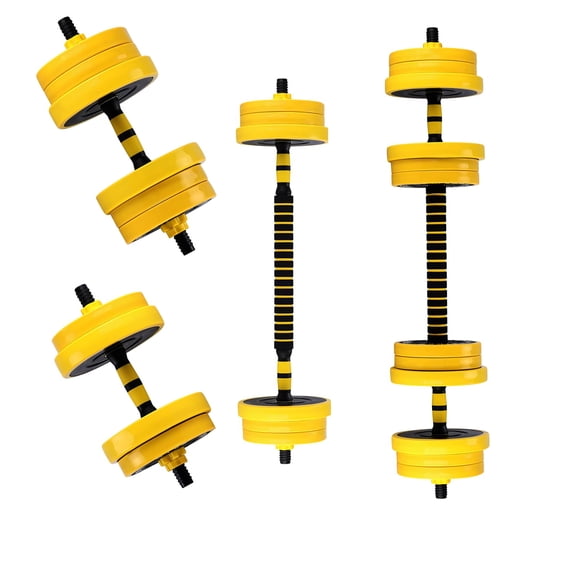CazToi 33LB 2 in 1 Adjustable Dumbbell for Home Workout