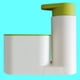 thumbnail image 5 of Wosthever Contenedor dispensador de champú para cocina, simplifica la rutina diaria con soporte elegante, organizador para fregadero moderno Organizadores de utensilios de cocina, 5 of 6