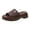 Brown, variant on Pillow Slippers for Women and Men Summer Shower Sandals Outdoor Slip on Cloud Slides Comfortable Arch Support Shoes Size 9 Brown