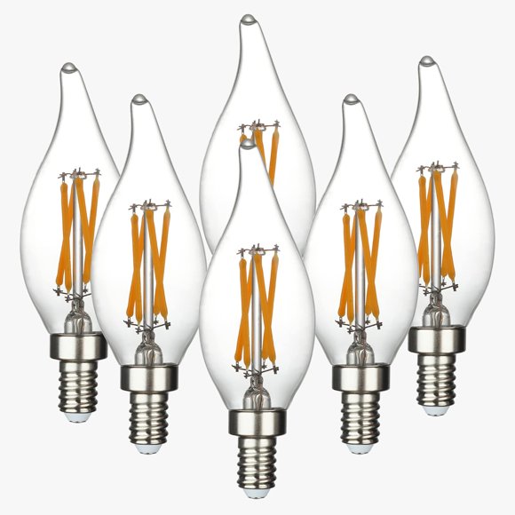 40w Type B E12 Candelabra Base Bulb