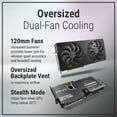 thumbnail image 5 of PNY NVIDIA GeForce RTX™ 5080 Slim Dual-Fan, Dual-Slot OC Graphics Card (16GB GDDR7, 256-bit, Boost Speed: 2730 MHz, PCIe® 5.0, HDMI®/DP 2.1, NVIDIA Blackwell Architecture, DLSS 4.5, 5 of 19