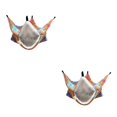 thumbnail image 3 of Methold Hamaca para ratas, cama colgante de Material Premium, colores surtidos, suministros para mascotas de lana para hámster, ardilla, estrella de Caramelo de estrella de mar 20x20 2piezas, 3 of 5