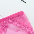 thumbnail image 4 of Tangas de Mujer Gibobby Ilusion Bragas transparentes sin costuras con ribete de encaje, 4 of 5