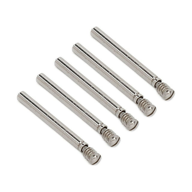 Herramienta de reparación de relojes, 5 piezas, tornillo para correa de reloj, pasador de enlace de tornillo para correa de reloj, tubo de tornillo de correa de reloj diseñado a medida