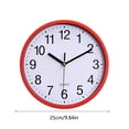 thumbnail image 4 of 10 Inch 25CM Wall Clock Living Room Quartz Clock Bedroom Living Room Wall Clock Clock Decoration Sand Timer for Kids Grill Workout Timer Battery Operated Letters Timer Wireless Temperature Probe Color, 4 of 4