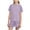 Purple, variant on Riecok Workout Sets for Girls Quick Drying Short Sleeve T Shirt Shorts Summer 2 Piece Short Sets Sportwear Tracksuit