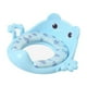thumbnail image 1 of Asiento de orinal acolchado para niños pequeños, asiento de entrenamiento para inodoro Azul claro, 1 of 9
