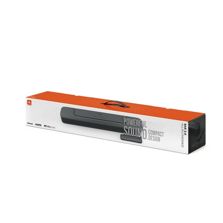 JBL - 2.0-Channel Soundbar with Dolby Digital - Black