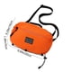 thumbnail image 3 of Bolsa bandolera Bolsa de pecho para exteriores, de nylon, impermeable, de gran capacidad, ligera, para almacenamiento versátil para viajar, deportes, para desplazarse, negra, beige, 3 of 7