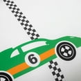thumbnail image 4 of Lush Decor Racing Cars Reversible Oversized Comforter Gray/Orange 4Pc Set Twin, 4 of 11
