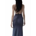 thumbnail image 4 of Coduop Women Spaghetti Strap Long Dress Cutout Bandage Backless Party Maxi Dress Cocktail Dress, 4 of 9