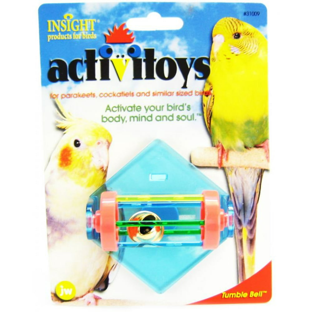 JW Insight Tumble Bell Bird Toy Tumble Bell Bird Toy