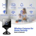 thumbnail image 2 of FL Mini Wireless Security Camera, Small 1080P HD Magnetic Home WiFi Micro Camera Nanny Cam, 2 of 7