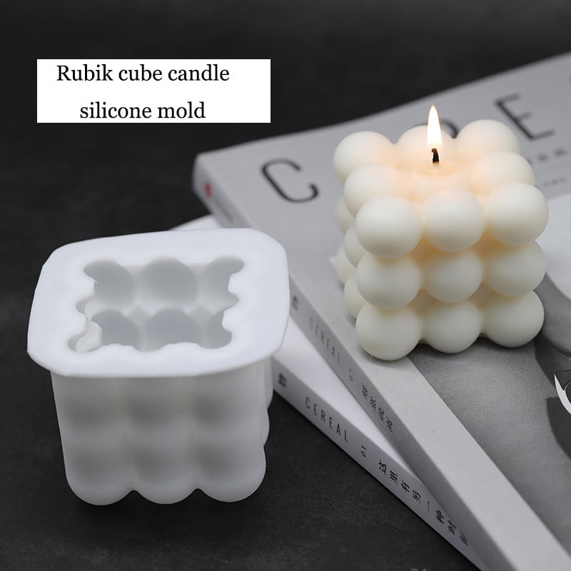 Ideal Molds For DIY Christmas Candle Making Soap Making And Baking 1pc DIY Candle Mold Handmade Aroma Plastic Candle Mold Plastic Christmas Candle Moulds/Soap Moulds/Baking Moulds