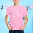 thumbnail image 2 of Toddler Boys T-Shirts Father'S Day Father And Son Back Printing Short Sleeve T-Shirt Children Boys Practical Lounging Summer T-Shirts，4 -5 Years, 2 of 4