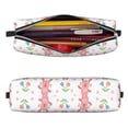 thumbnail image 2 of Rocae Hello Rabbit for Pen and Marker Pouch with Zipper for Men and Women, Stationery Bag Pen Holder for Work and Office, 2 of 9