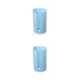 thumbnail image 2 of Yuarrent Bolsa de basura para el hogar, estante de almacenamiento, caja de pared con perforación libre, dispensador de cocina Azul 2Conjunto, 2 of 6