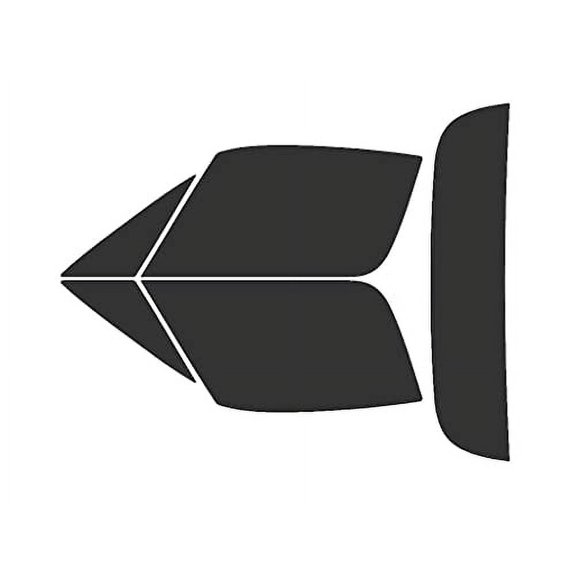 Rvinyl Window Tint Kit Compatible with Honda Del Sol 1993-1997 - Complete Precut Kit - 20%