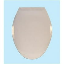 Bone Elongated Luxury Plastic Toilet Seat