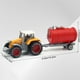 thumbnail image 3 of Tractor de juguete a escala, juguete de fricción para la primera infancia, juguete educativo coleccionable de granja, pequeño vehículo de construcción para niños, camión maderero de plástico., 3 of 7