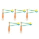 thumbnail image 1 of 5 Pcs Plastic Wind-up Balls Innovative Fun Classic Nostalgic Toy for Birthday Party, 1 of 4