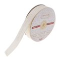thumbnail image 1 of Cinta de seda Yotijar 25mm Para embalaje Decoración de Bricolaje Blanco crema, 1 of 8