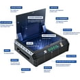 thumbnail image 2 of Viking Security Safe VS-37PZ Two Gun Safe with FBI Certified Fingerprint Safe Biometric Safe Sensor & Keypad 2 Handgun Capacity Pistol Safe, 2 of 8
