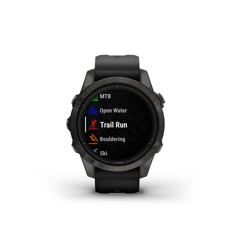 Garmin epix Pro (Gen 2) 42mm, Sapphire Smartwatch with GPS, Advanced Training, LED Flashlight, Black - Walmart.com Garmin epix Pro (Gen 2) 42mm, Sapphire Smartwatch with GPS, Advanced Training, LED Flashlight, Black - Walmart.com