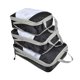 thumbnail image 5 of 6 Bolsas Organizadoras de Embalaje de Equipaje Sunnimix Gris Negro, 5 of 8