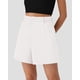 thumbnail image 3 of SHORTS PRETTYGARDEN 2025 Mujer Tiro Alto Pierna Ancha Blanco Talle S, 3 of 5