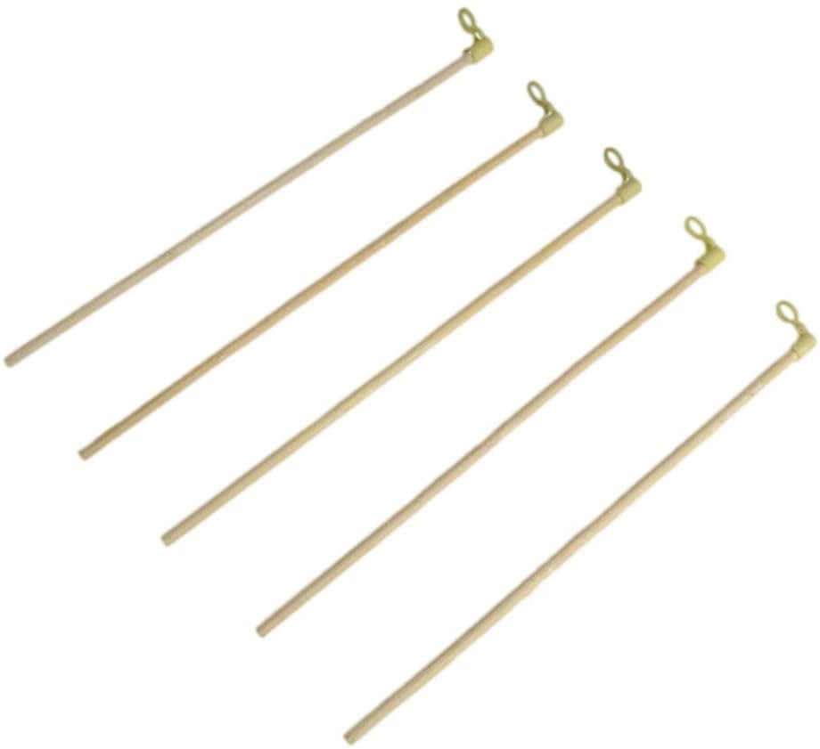 Jojofuny 35Pcs DIY Wooden Lantern Making Sticks, Handheld Lantern Poles, Lanterns Making Stick, Paper Lanterns Poles DIY Hanging Chinese Bamboo Sticks Craft Accessory For Festival
