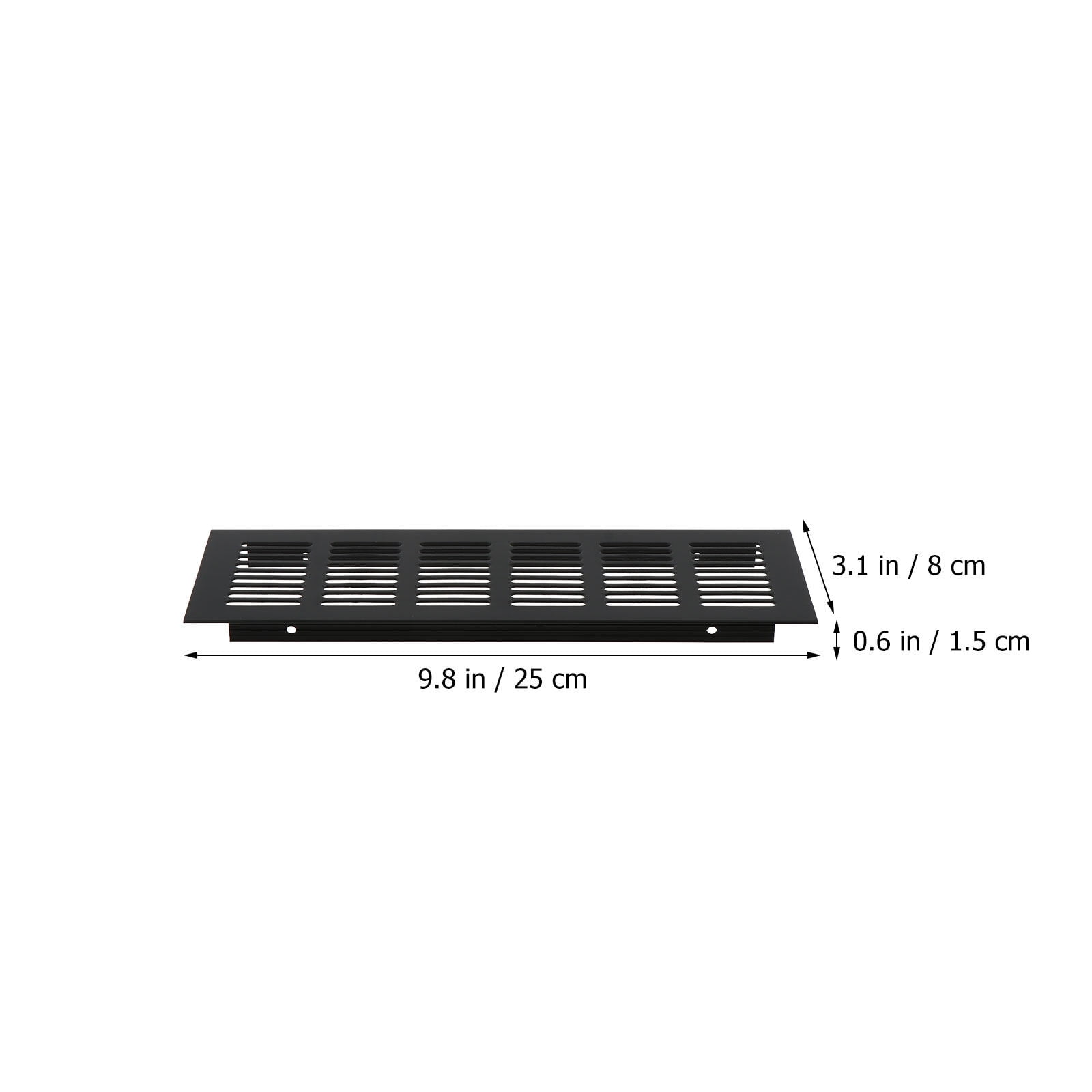 Masteelf 8 pcs Vents Cover Grille Wardrobe Shoes Cabinet Air Vent Grille for Furniture
