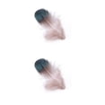 thumbnail image 1 of Inteprter 50X Feather Head Ornament Wedding Decorative Decor Decoration Home Long-lasting Embellishment Elegance Como se muestra 2Conjunto, 1 of 1