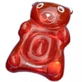 thumbnail image 1 of Swimline 90745 Giant 60" Inflatable Gummy Bear Pool Float, Lake Water Raft 1 Person Lounger w/ Headrest, Red, 1 of 6