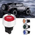 thumbnail image 4 of 12V 24V 50A Car Engine Start Button Keyless Start Button Ignition Starter Orange, 4 of 9