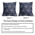 thumbnail image 5 of Navy Bllue Starfish Pillow Covers 16X16 Inch Coastal Beach Nautical Couch Pillow Cases Summer Ocean Cotton Linen Throw Pillows Set of 2 Home Decor for Living Room Bedroom Cushion Outdoor, 5 of 6