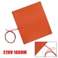 thumbnail image 1 of 450*450mm 220V 1600W Silicone Heater Mat Pad for Printer Heated Bed Heating, 1 of 5