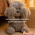 thumbnail image 2 of Plush Teddy Toy Cute Puppy Stuffed Animal - Soft Hug Pet Companion Gift, 2 of 8