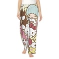 thumbnail image 2 of Lsque Sanrio Print Women's Pajama Pants, Lounge Pant - Comfortable Home Wear,Elastic Waistband, Stylish Design-Medium, 2 of 9
