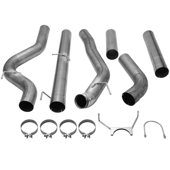 Kojem 5" Turbo Back Exhaust Pipe for 2013-2018 Ram 2500 3500 Stainless Steel