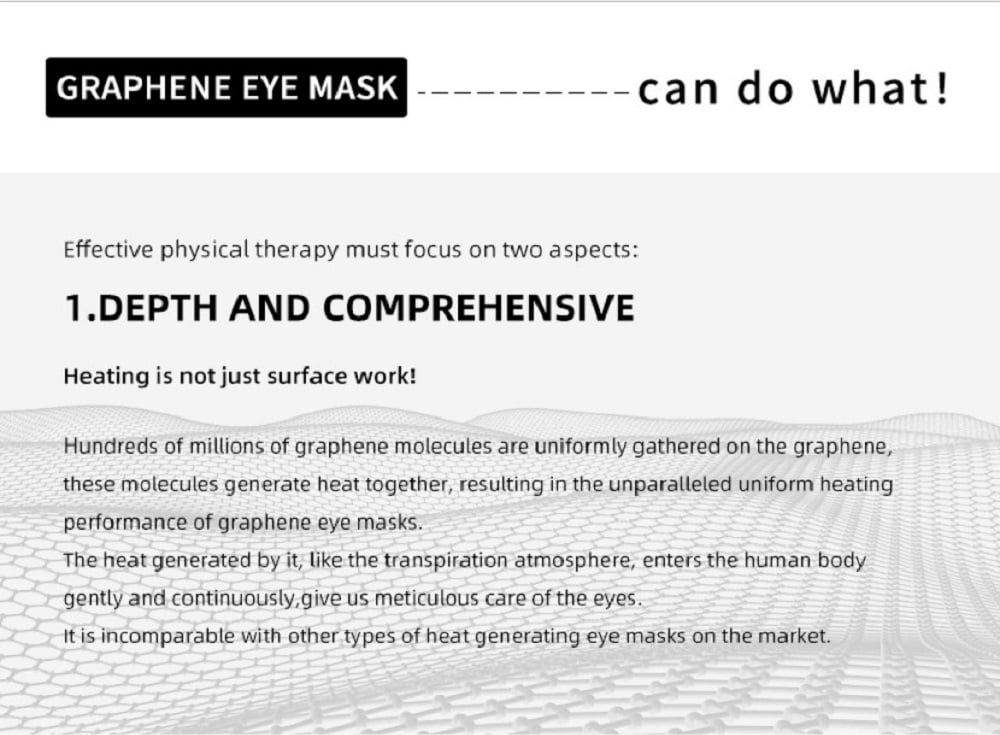 Heated 3D Eye Massager for Eye Fatigue,Migraines/Rechargeable Hot Therapy Sleep Mask, Gifts for Men/Women
