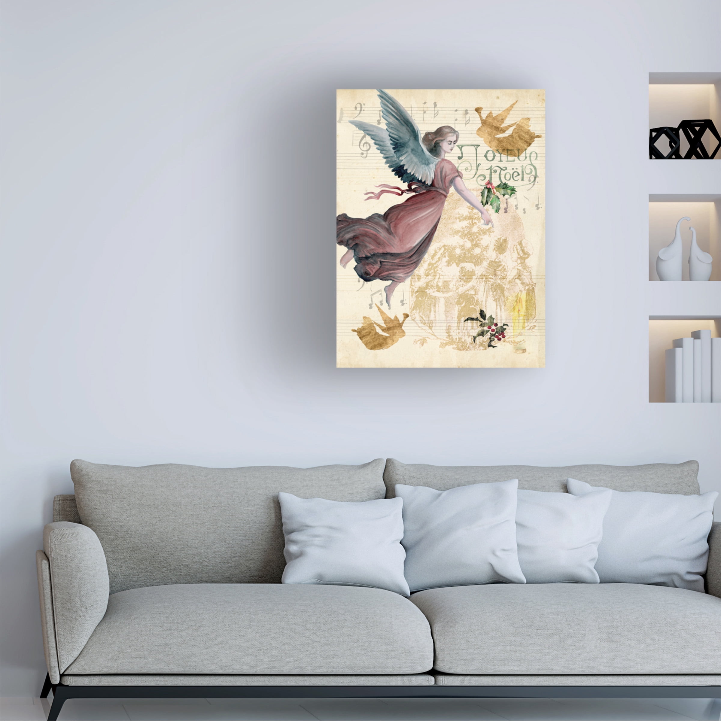 Jennifer Paxton Parker 'Christmas Greetings II' Canvas Art