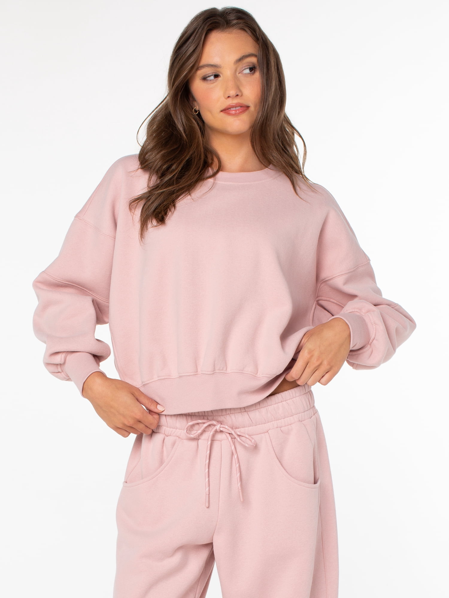 Celebrity Pink Women's and Women's Plus Pullover Sweatshirt, Sizes XS-4X