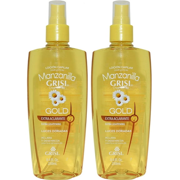 Grisi Chamomile Hair Lotion Manzanilla Lightens & Detangles 8.4 oz.. (2 Pack).. HPVagr