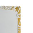 thumbnail image 2 of Ambesonne Ethnic Fitted Sheet, Prehistoric Ombre Borders, Queen Size, Yellow and White, 2 of 2