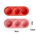 Ice Cube Tray,Rose Ice Cube Trays With Covers, Silicone Rose Ice Ball