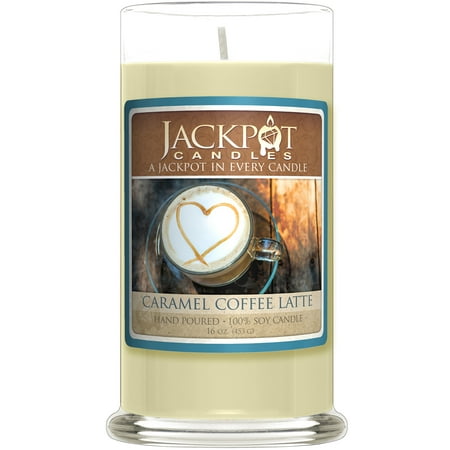 Caramel Coffee Latte Necklace Candle (Surprise Jewelry Valued at $15 to $5,000)