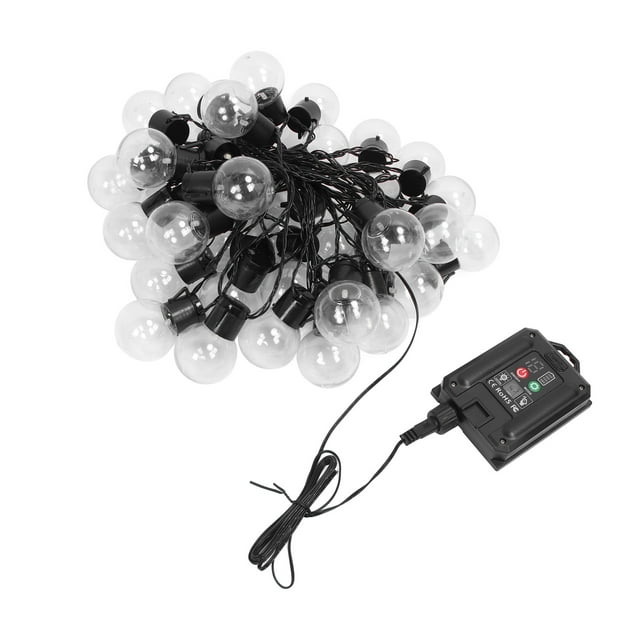Bright G50 Bombilla Cadena de Luz Con 40 Bombillas LED CARGA USB Solar Impermeable para decoración Al Aire Libre
